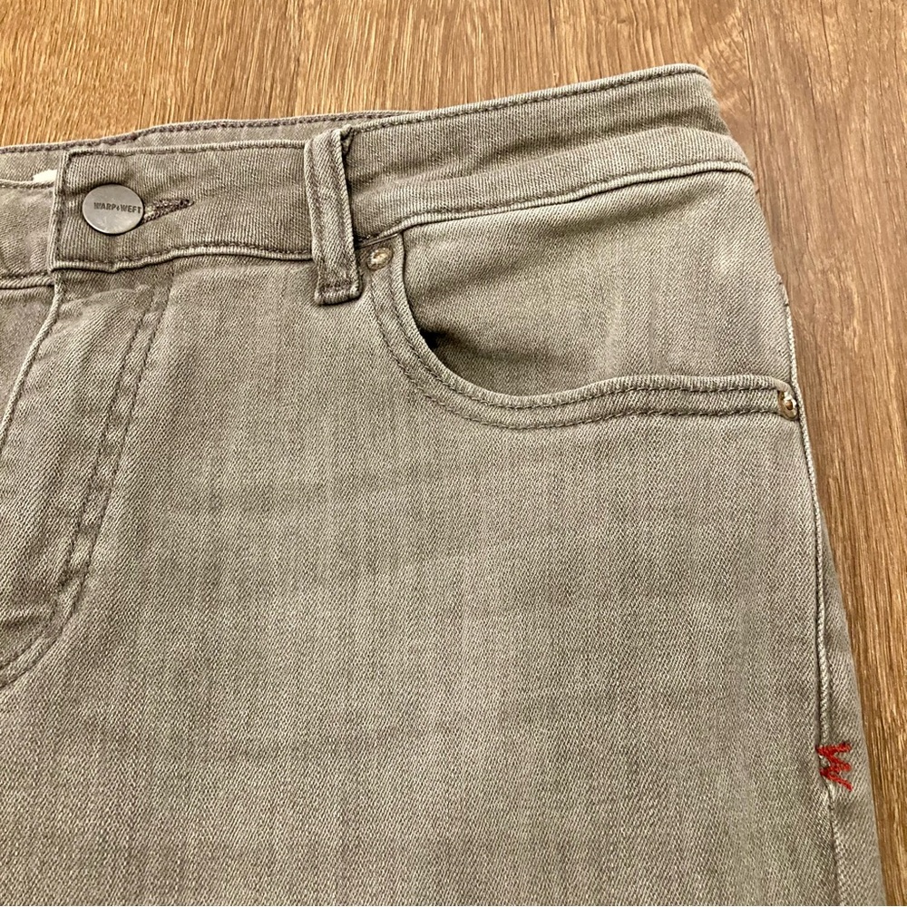 Men’s Warp + Weft Grey Denim Jeans AMS Amsterdam Slim 30 x 30 - Picture 8 of 14